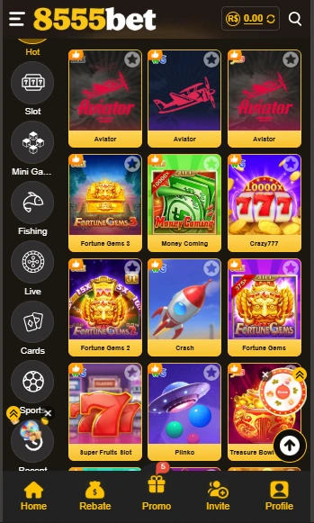 855 Game Interface