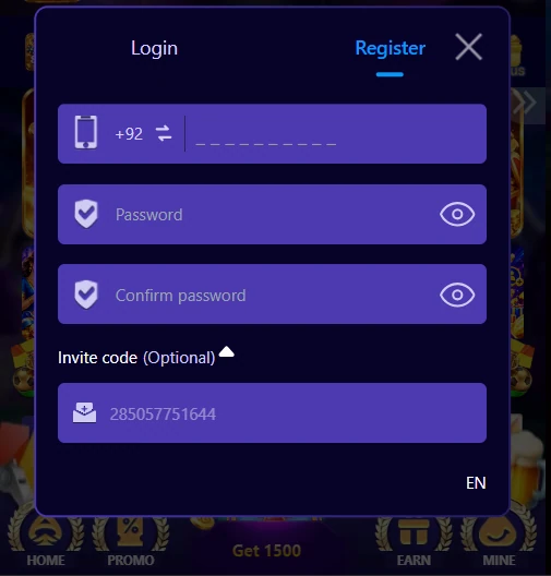 Register on 81CC Game