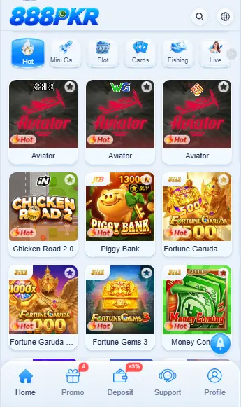 888 PKR Game